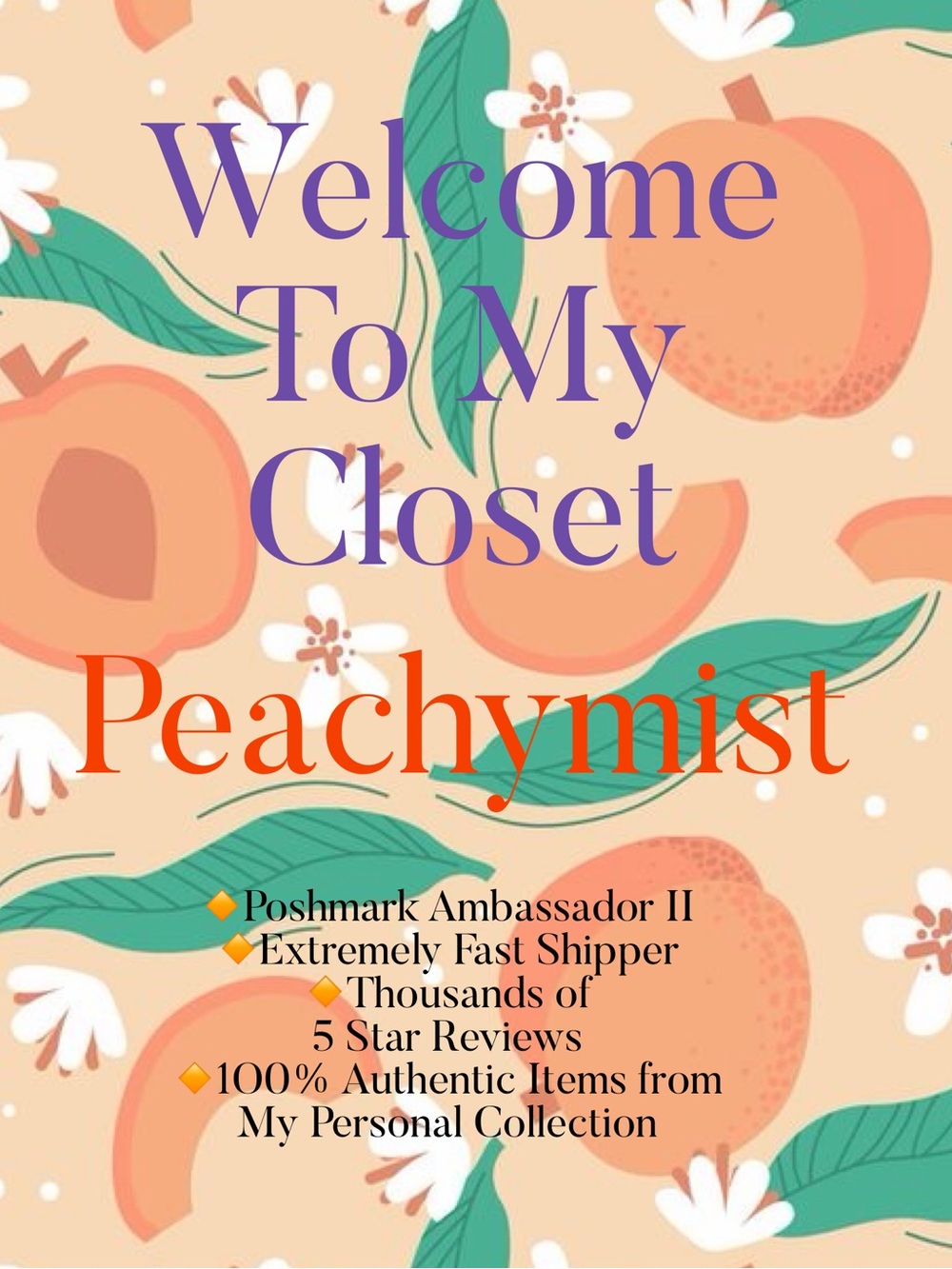 Welcome To My Closet - Peachymist